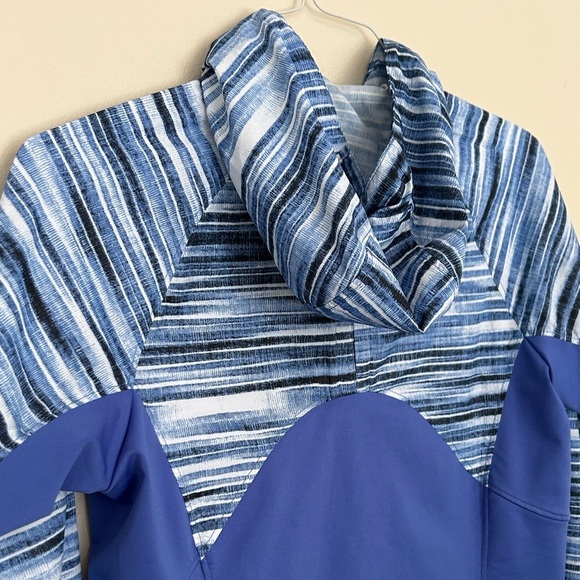 Marmot Wmns M Full Zip lightweight rain jacket Windbreaker Outdoor Hiking Blue - Picture 10 of 14